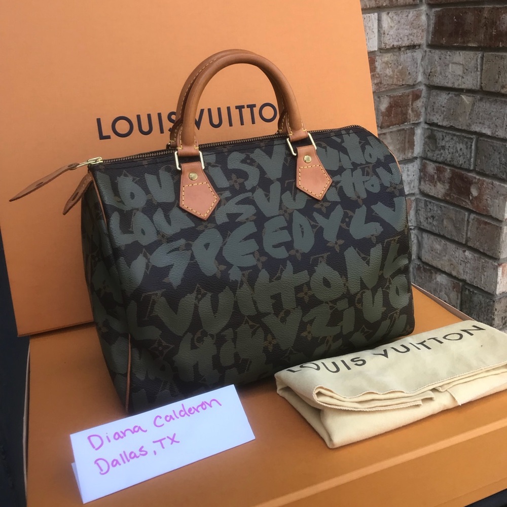 (SOLD)Louis Vuitton Stephen sprouse Speedy